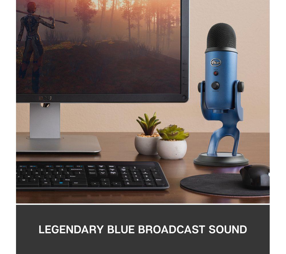 YETI USB Streaming Microphone - Midnight Blue image number 3 of 27