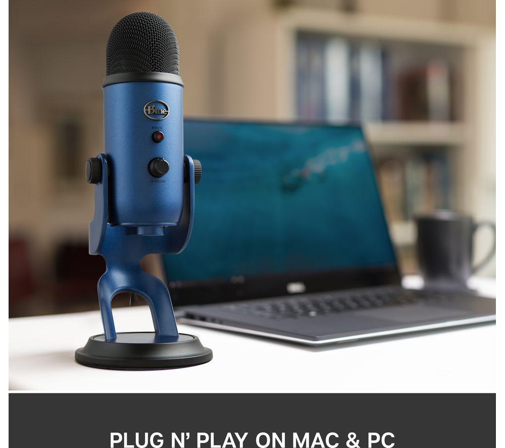YETI USB Streaming Microphone - Midnight Blue image number 14 of 27