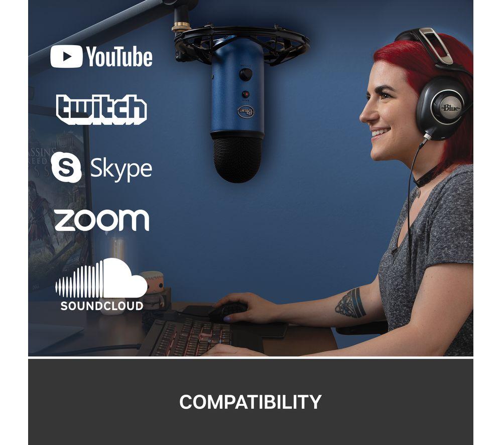 YETI USB Streaming Microphone - Midnight Blue image number 22 of 27