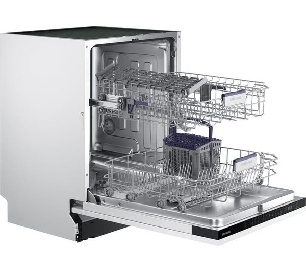 SAMSUNG Series 6 DW60M6040BB/EU Full-size Integrated Dishwasher image number 3