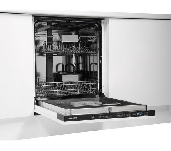 SAMSUNG Series 6 DW60M6040BB/EU Full-size Integrated Dishwasher image number 10