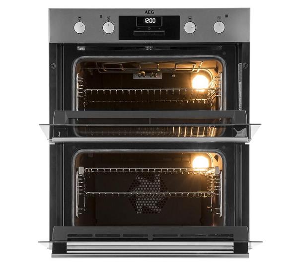 AEG SurroundCook DUB331110M Electric Built-under Double Oven - Stainless Steel image number 7