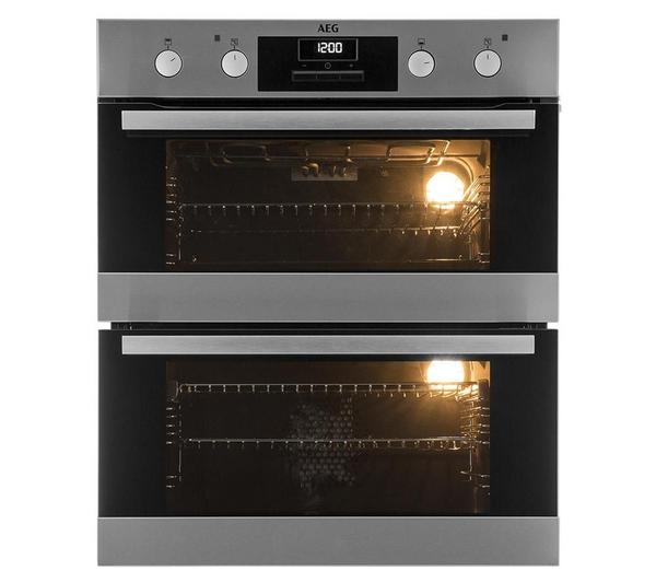 AEG SurroundCook DUB331110M Electric Built-under Double Oven - Stainless Steel image number 8