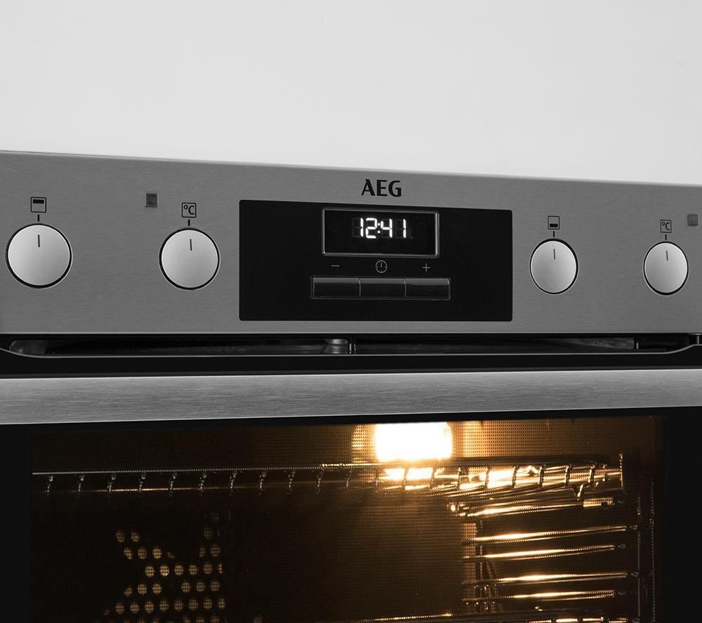 AEG SurroundCook DUB331110M Electric Built-under Double Oven - Stainless Steel image number 11 of 12