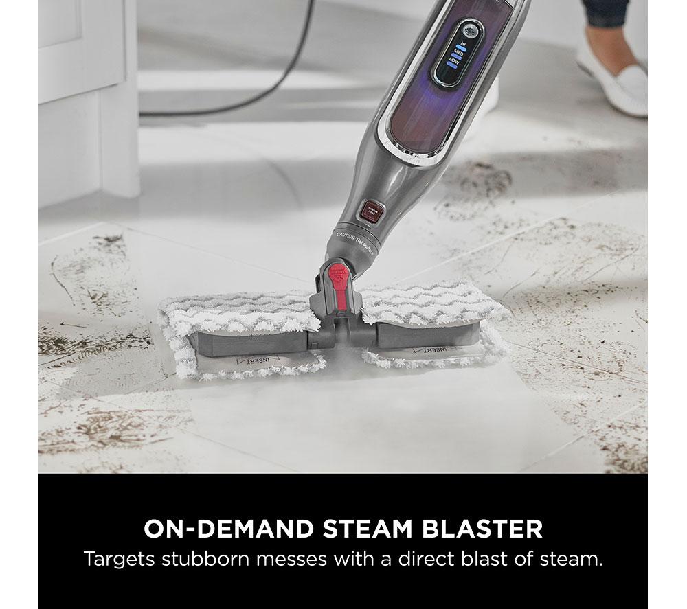 SHARK Klik N' Flip Automatic S6003UK Steam Mop - Bordeaux image number 5 of 9