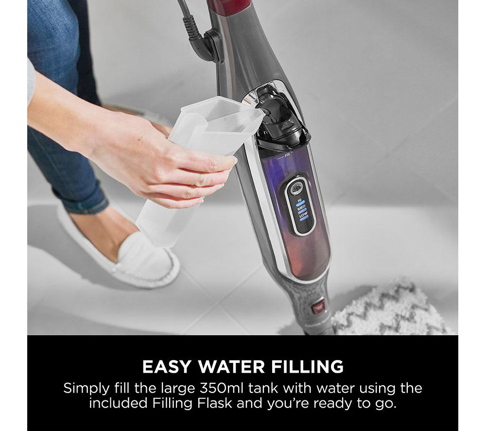 SHARK Klik N' Flip Automatic S6003UK Steam Mop - Bordeaux image number 8 of 9