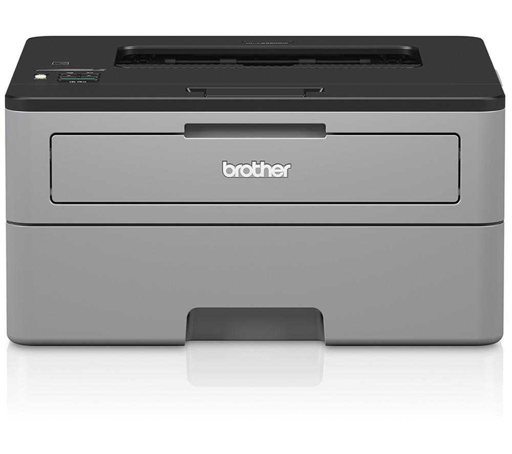 Image of BROTHER HLL2350DW Monochrome Wireless Laser Printer, Black