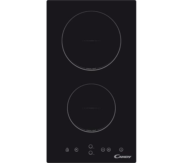 CANDY CDH30 Electric Ceramic Domino Hob - Black image number 0