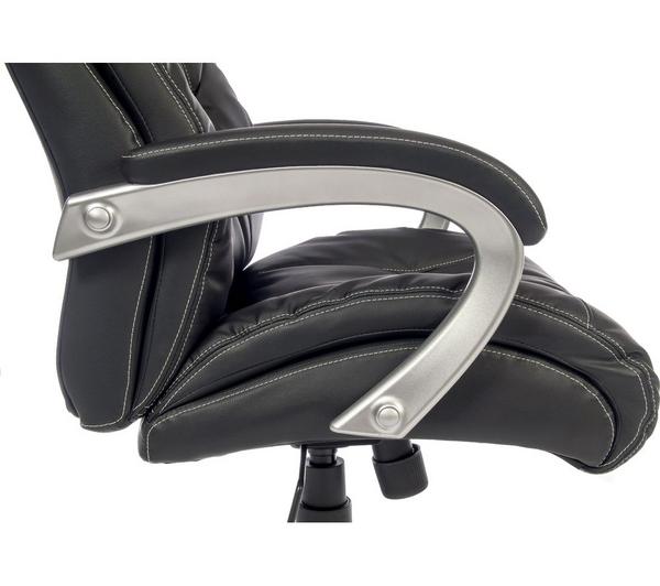 TEKNIK Siesta 6916 Leather Reclining Executive Chair - Black image number 5