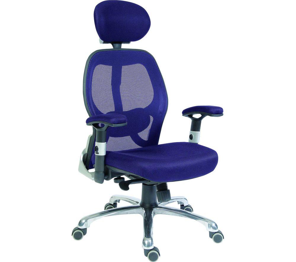 TEKNIK OA1013BL Cobham Reclining Executive Chair - Blue image number 2 of 2