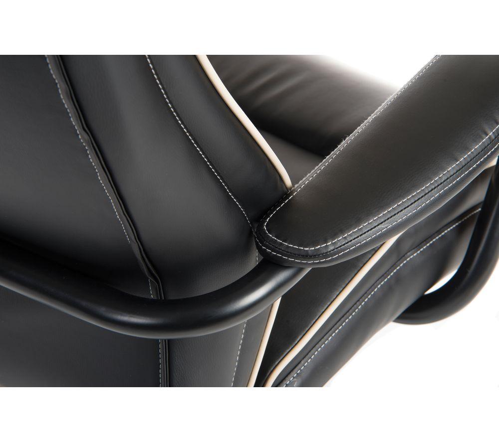 TEKNIK Goliath Duo Bonded Leather Reclining Executive Chair - Black image number 6 of 6