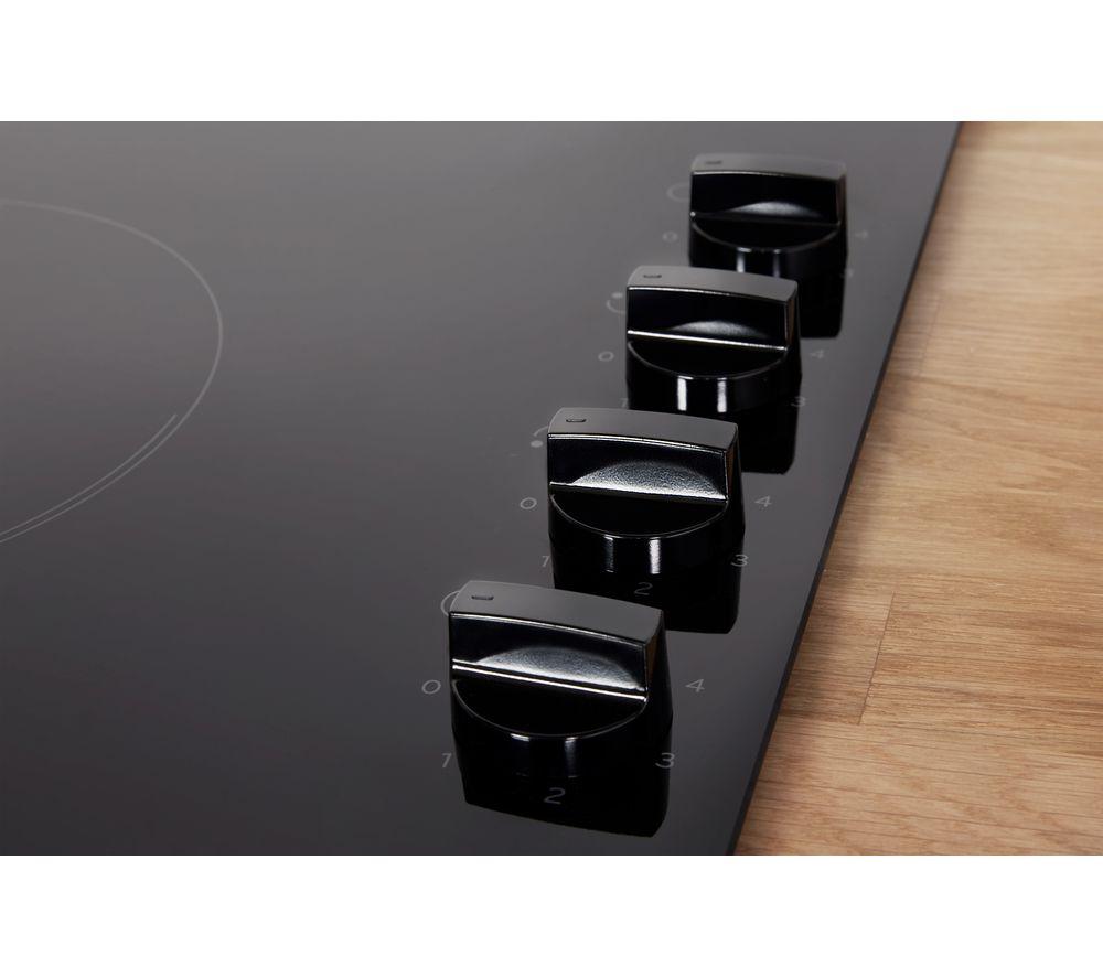 INDESIT RI 860 C Electric 58 cm Ceramic Hob - Black image number 2 of 8