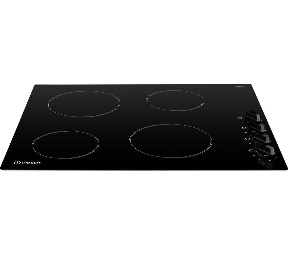 INDESIT RI 860 C Electric 58 cm Ceramic Hob - Black image number 4 of 8