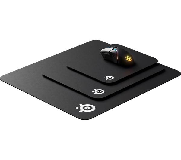 STEELSERIES QcK+ Gaming Surface - Black image number 1