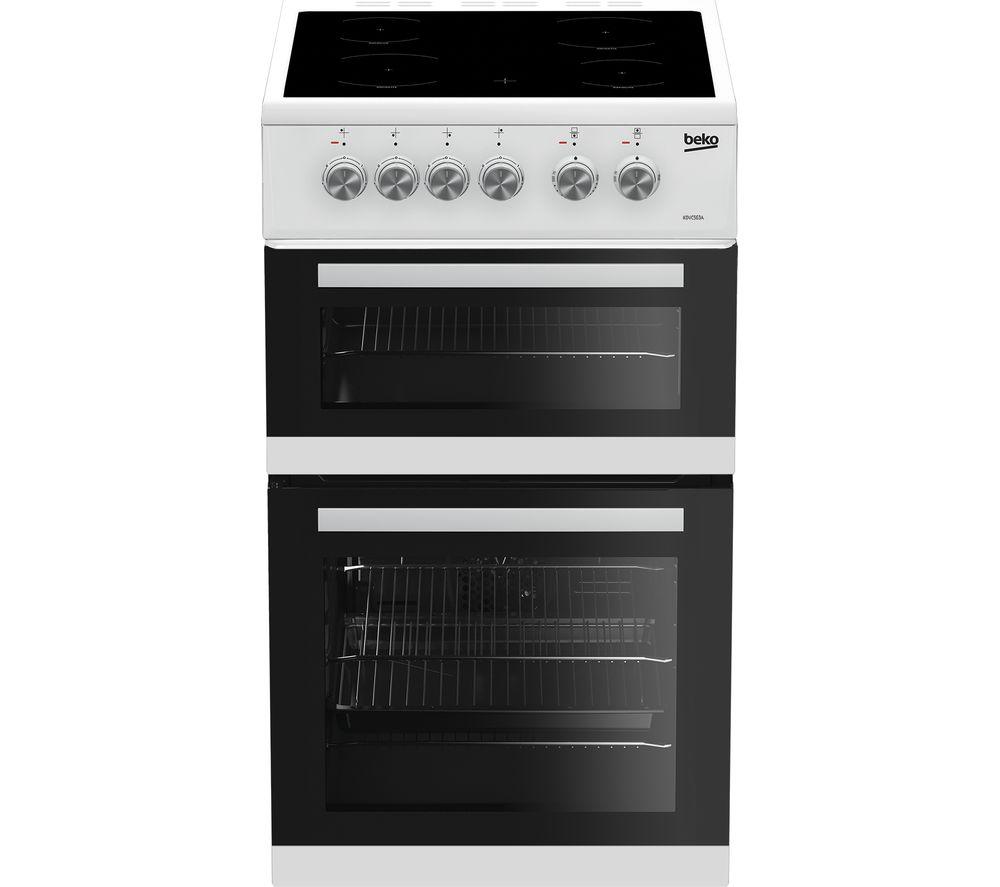 BEKO KDVC563AW 50 cm Electric Ceramic Cooker – White, White