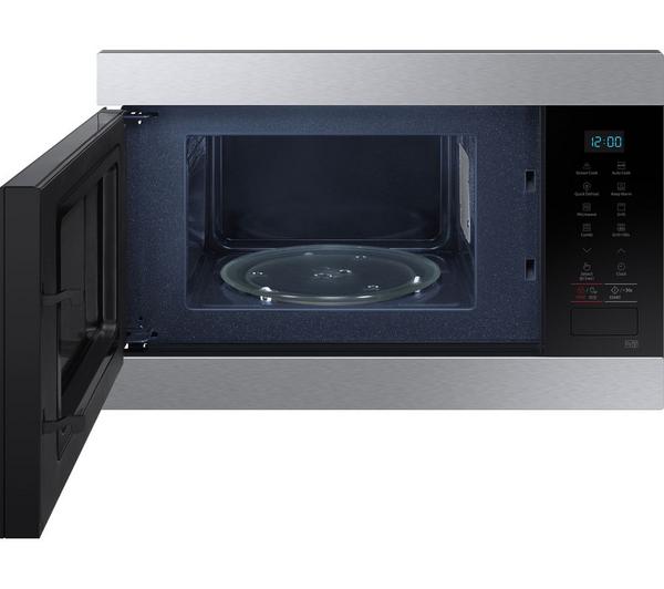 SAMSUNG MG22M8074AT/EU Built-in Microwave with Grill - Black & Stainless Steel image number 2