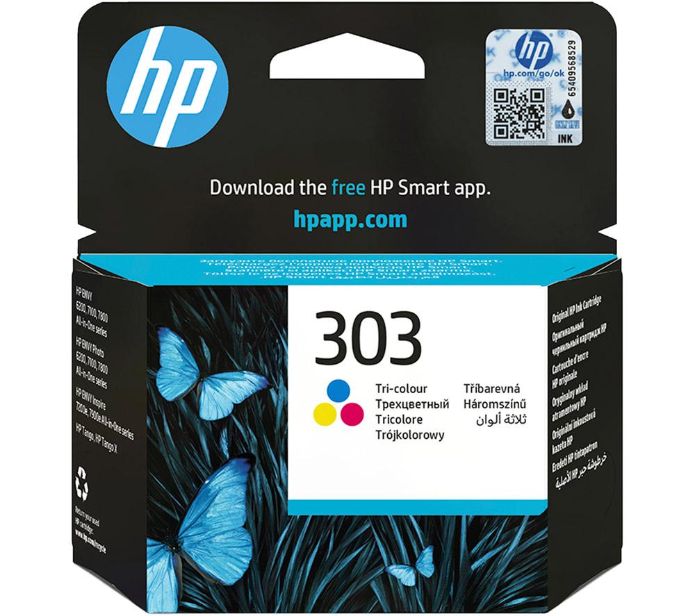 HP 303 Original Tri-colour Ink Cartridge, Tri-colour