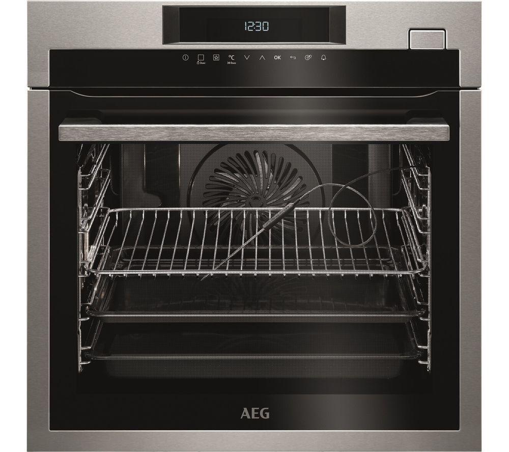 AEG SenseCook BSE774320M Electric Pyrolytic Oven - Stainless Steel