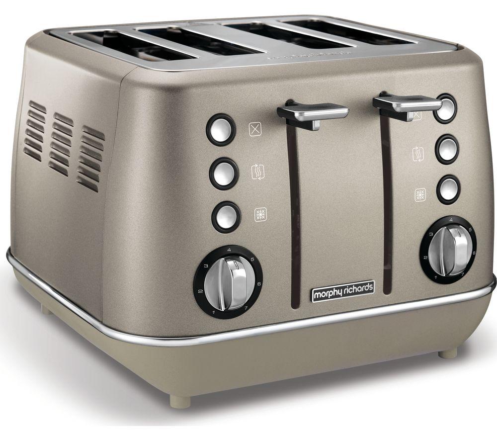 Morphy richards 4 slice toaster clearance cream