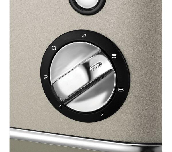 MORPHY RICHARDS Evoke Premium 4-Slice Toaster - Platinum image number 6