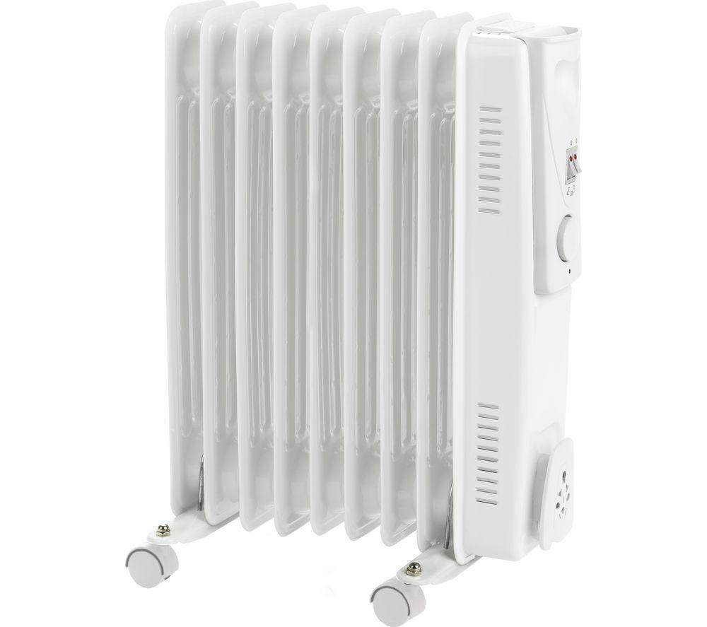STATUS OFH9-2000W1PKB Portable Oil-Filled Radiator - Grey image number 3 of 3