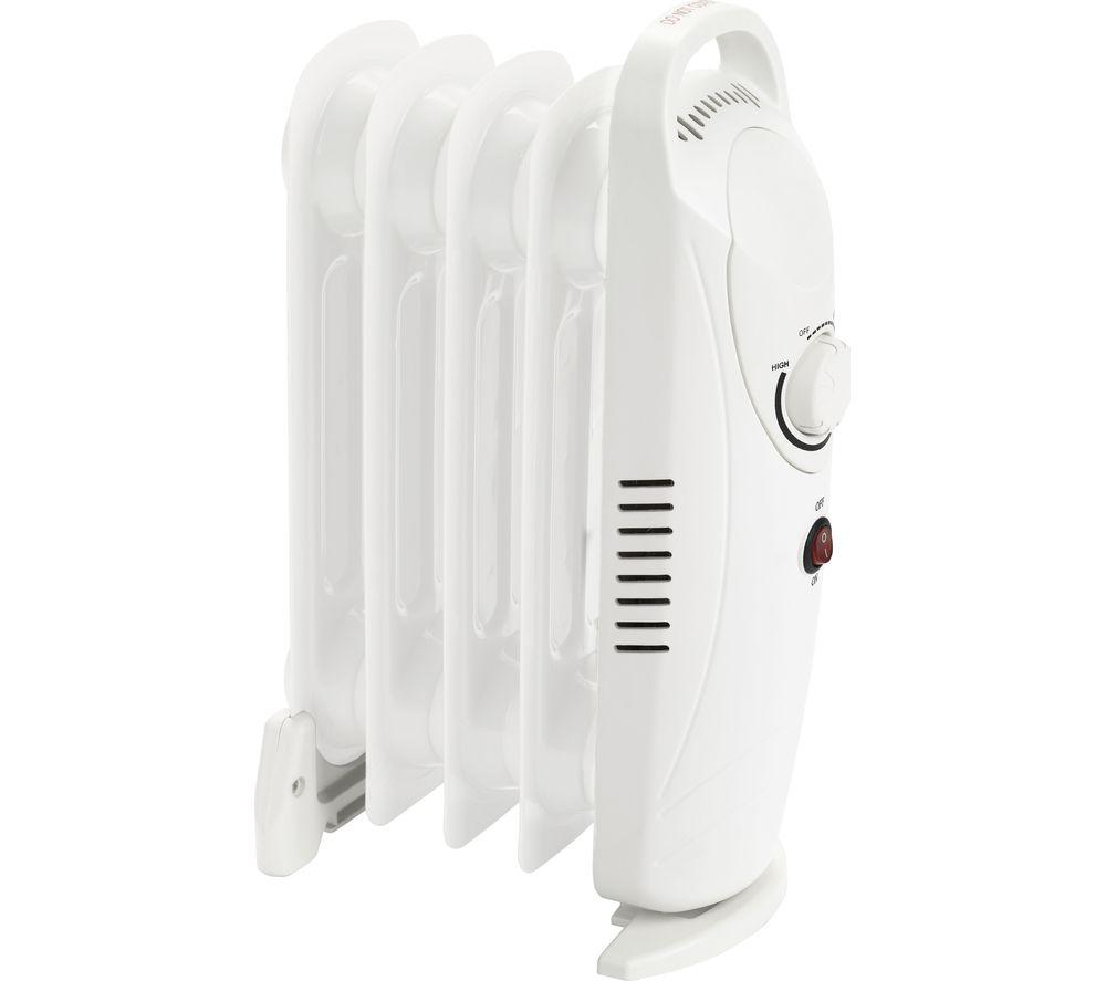 STATUS OFH5-500W1PKB Portable Oil-Filled Radiator - Grey image number 2 of 3