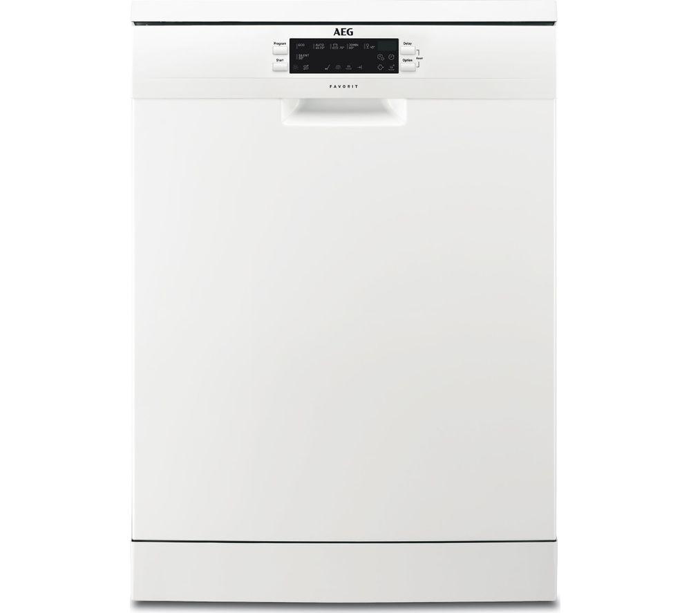 AEG AirDry Technology FFE62620PW Full-size Dishwasher - White