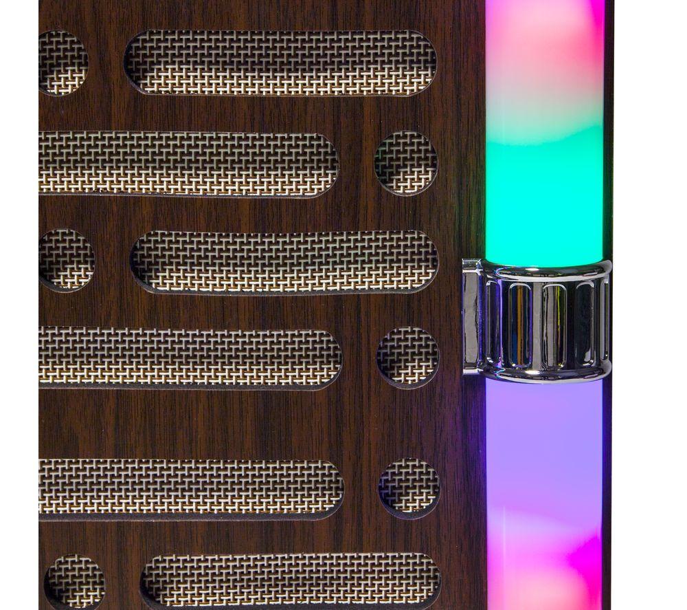 ITEK I60017 Bluetooth Jukebox - Brown image number 3 of 3