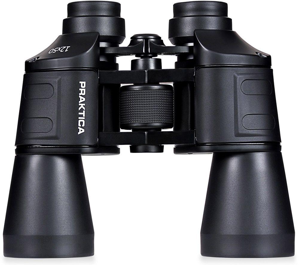 Praktica Falcon 12 x 50 mm Binoculars - Black, Black