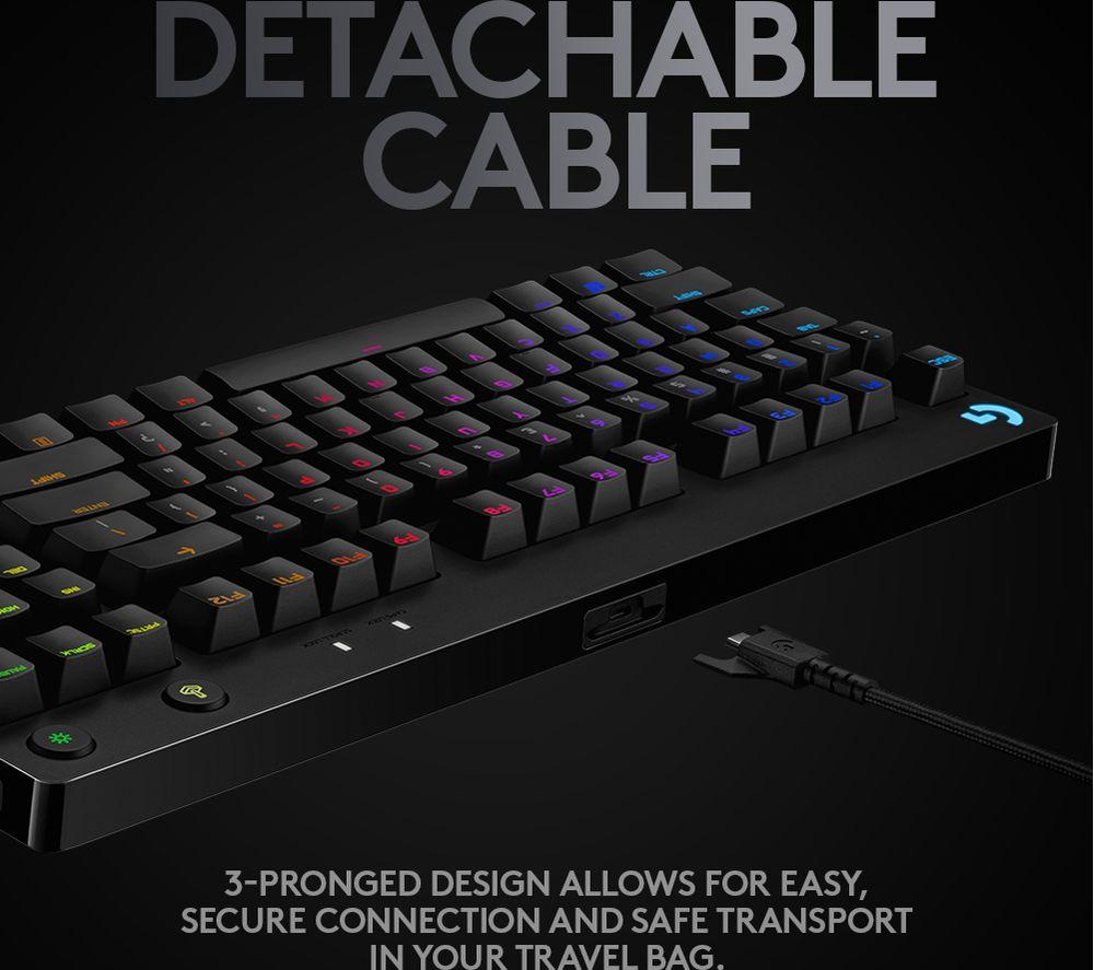 LOGITECH G PRO Mechanical Gaming Keyboard image number 4 of 12