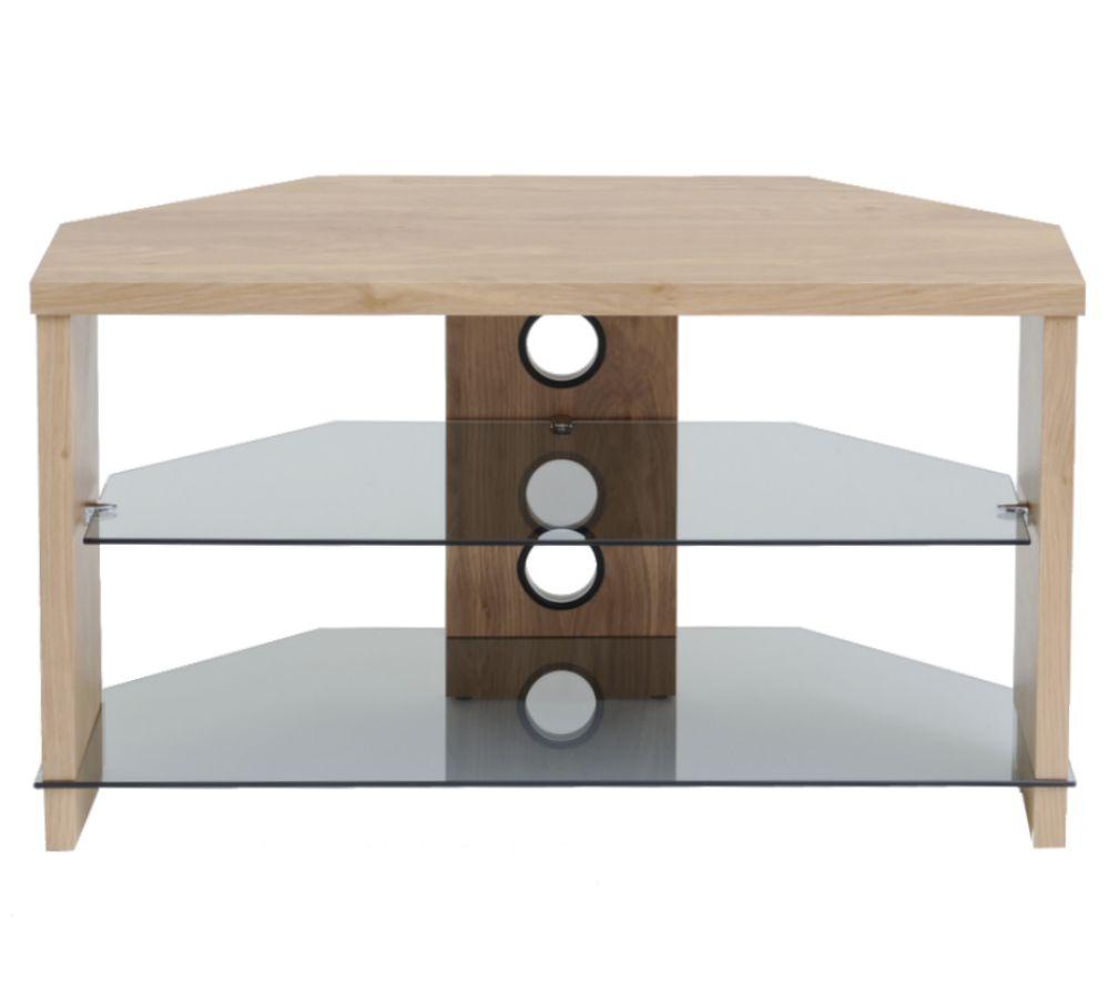 TTAP Montreal 800 mm TV Stand for up to 49" TVs - Oak, Brown