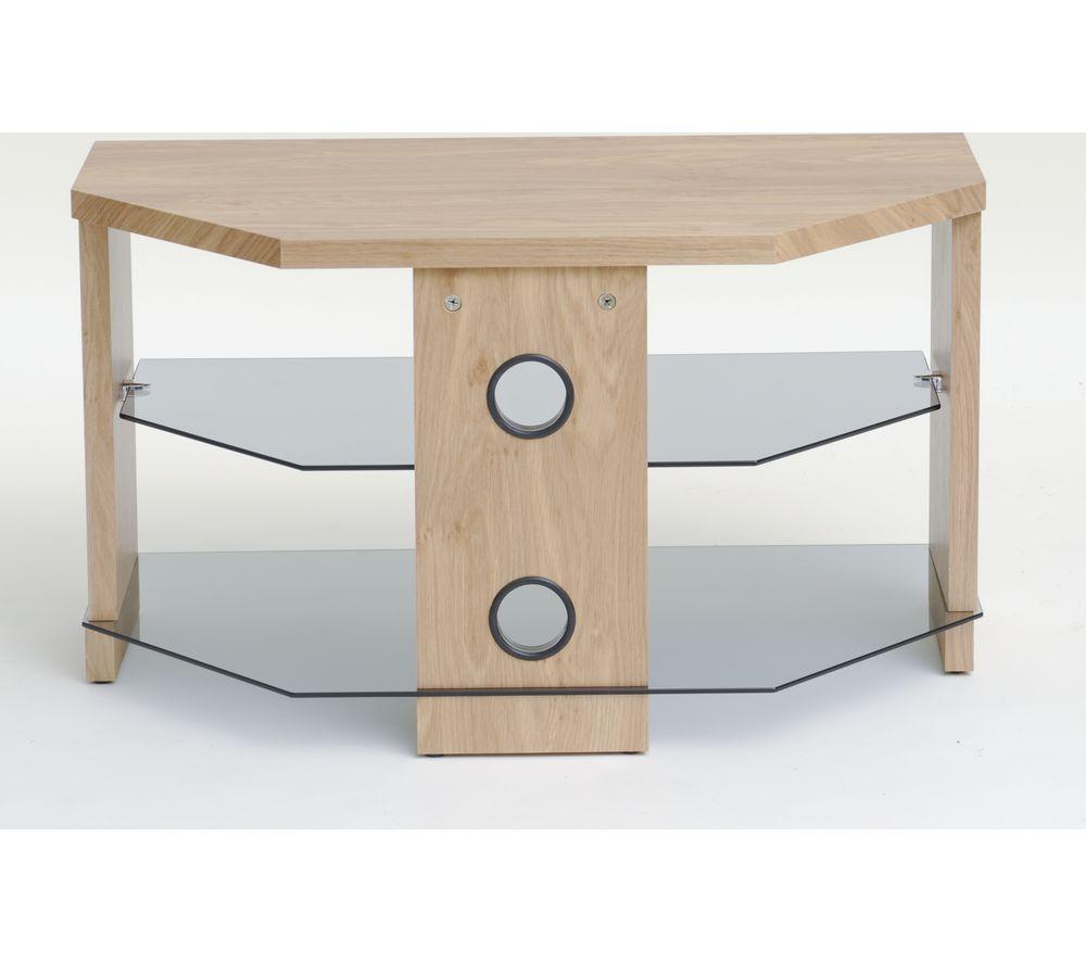 TTAP Montreal 800 mm TV Stand for up to 49" TVs - Oak image number 2 of 9