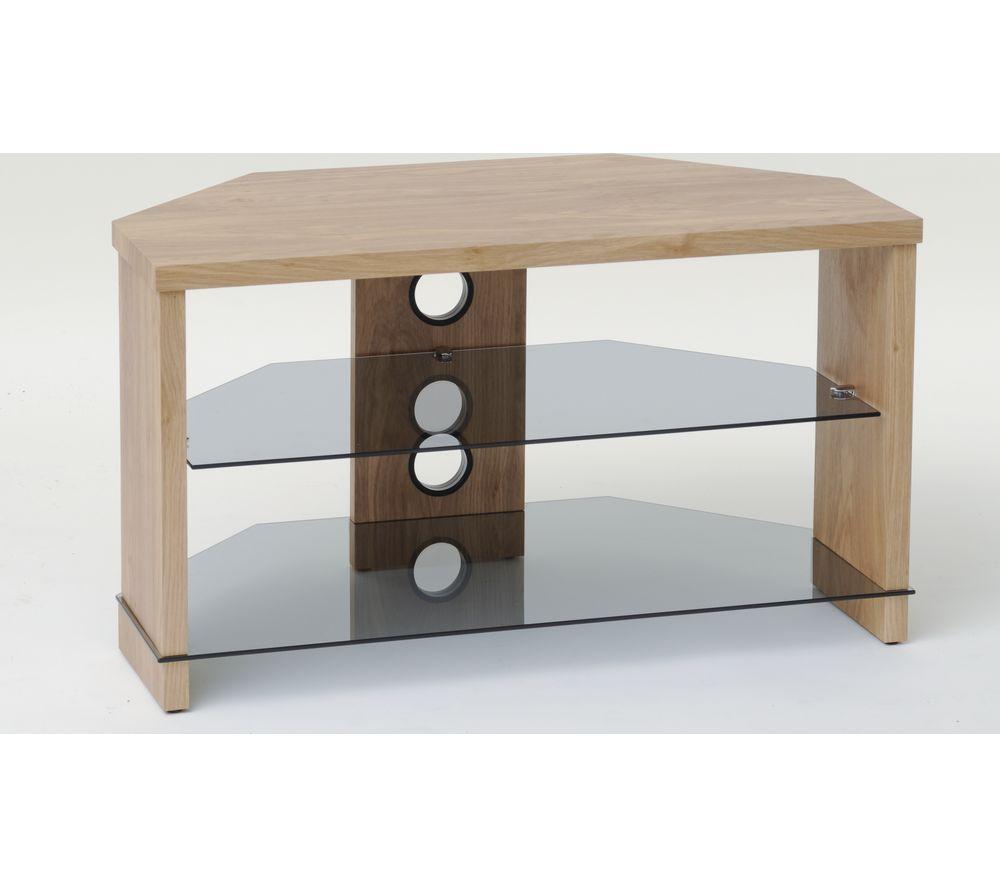 TTAP Montreal 800 mm TV Stand for up to 49" TVs - Oak image number 3 of 9