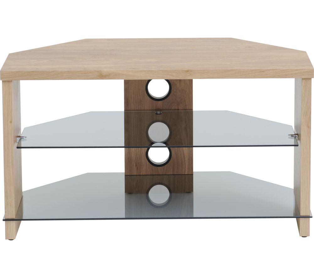 TTAP Montreal 800 mm TV Stand for up to 49" TVs - Oak image number 9 of 9