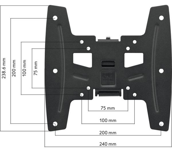 ONE FOR ALL WM4211 Solid Fixed TV Bracket image number 2