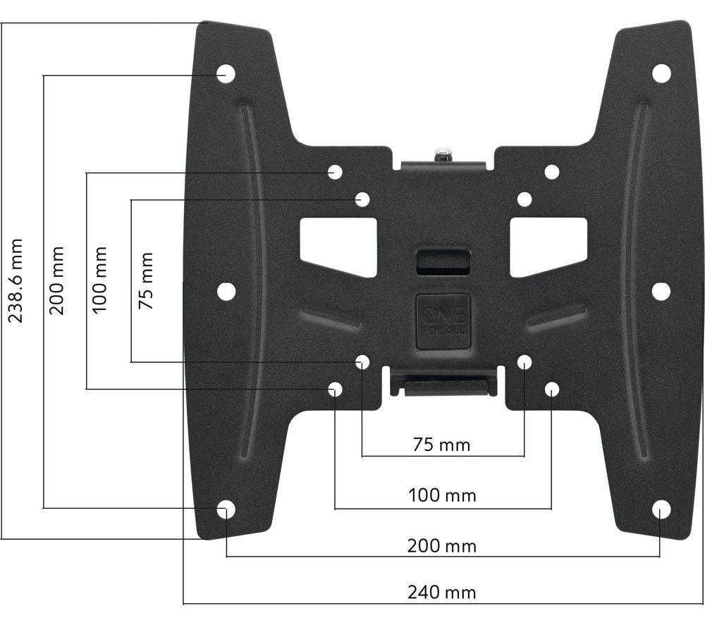 ONE FOR ALL WM4211 Solid Fixed 19-42" TV Bracket image number 3 of 7