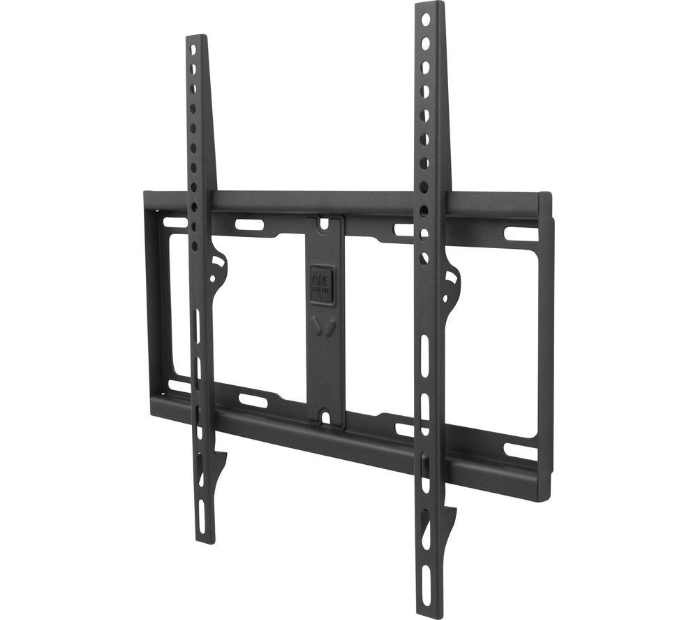 One For All WM4411 Fixed TV Bracket, Black