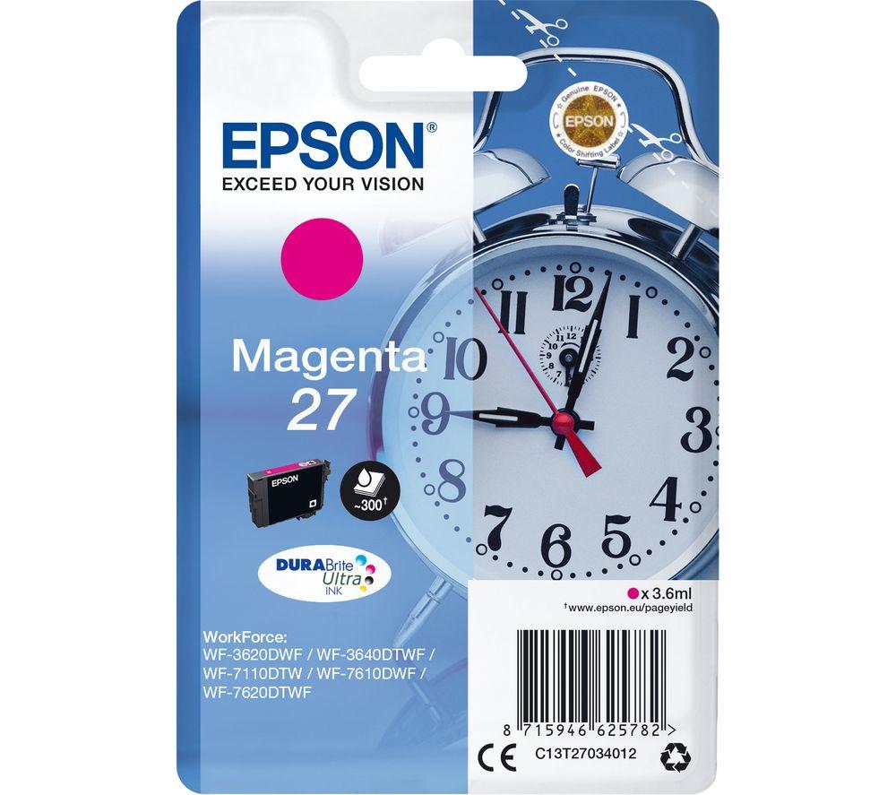 EPSON Alarm Clock 27 Magenta Ink Cartridge review