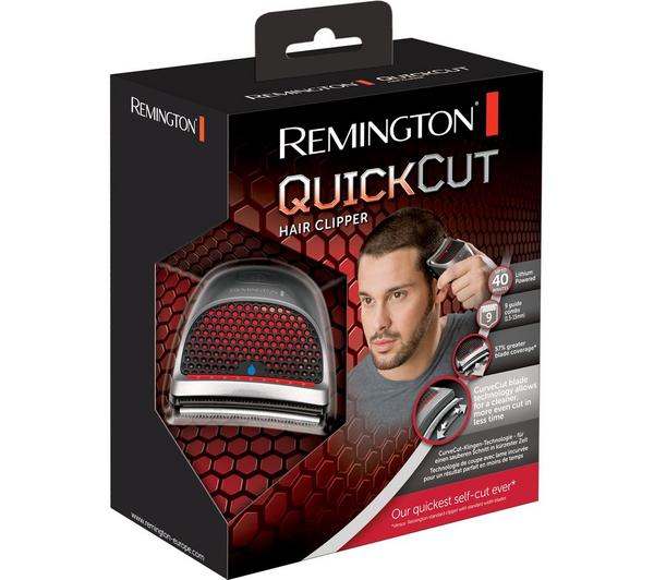 REMINGTON HC4250 Quick Cut Hair Clipper - Black & Silver image number 2