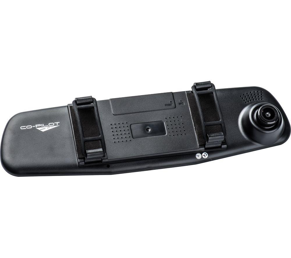 Buy COPILOT CPDVR3 Rear View Mirror Dual Dash Cam Black Currys