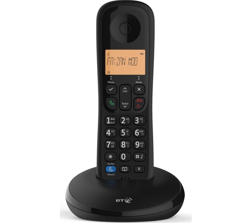 BT Everyday Cordless Landline House Phone with Basic Call Blocker, Single Handset Pack