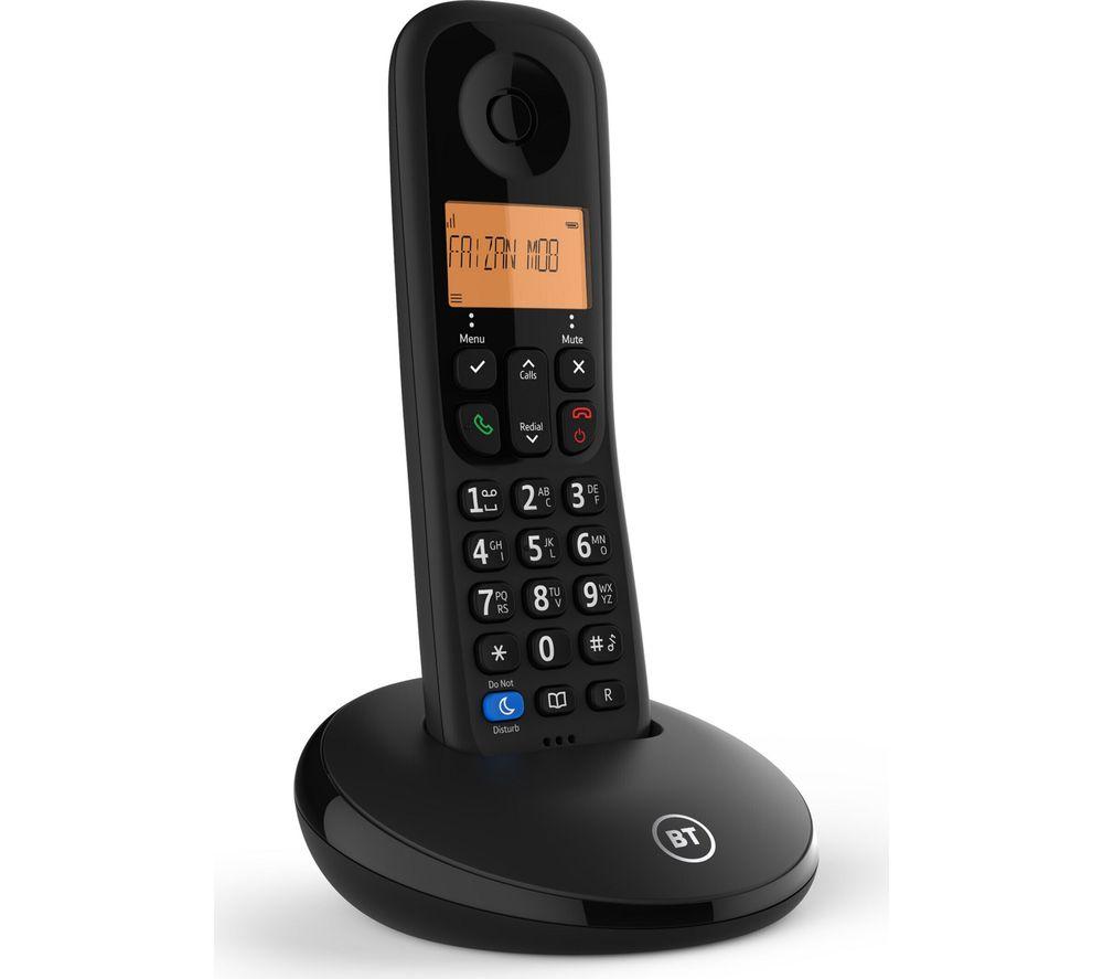 BT Everyday Cordless Phone - Black image number 3 of 4