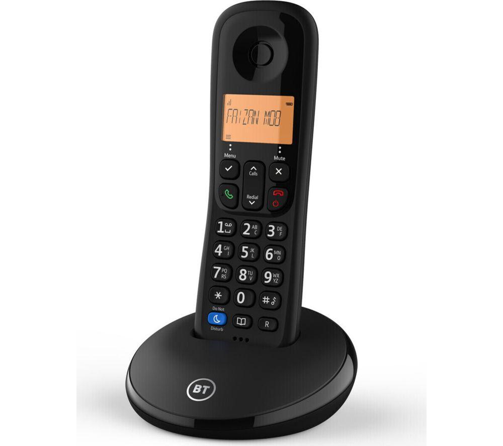 BT Everyday Cordless Phone - Black image number 4 of 4