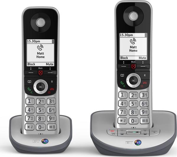 BT Advanced 1Z Cordless Phone - Twin Handsets image number 0