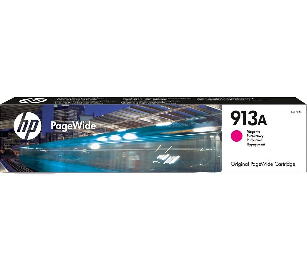 HP Original PageWide 913A Magenta Ink Cartridge, Magenta