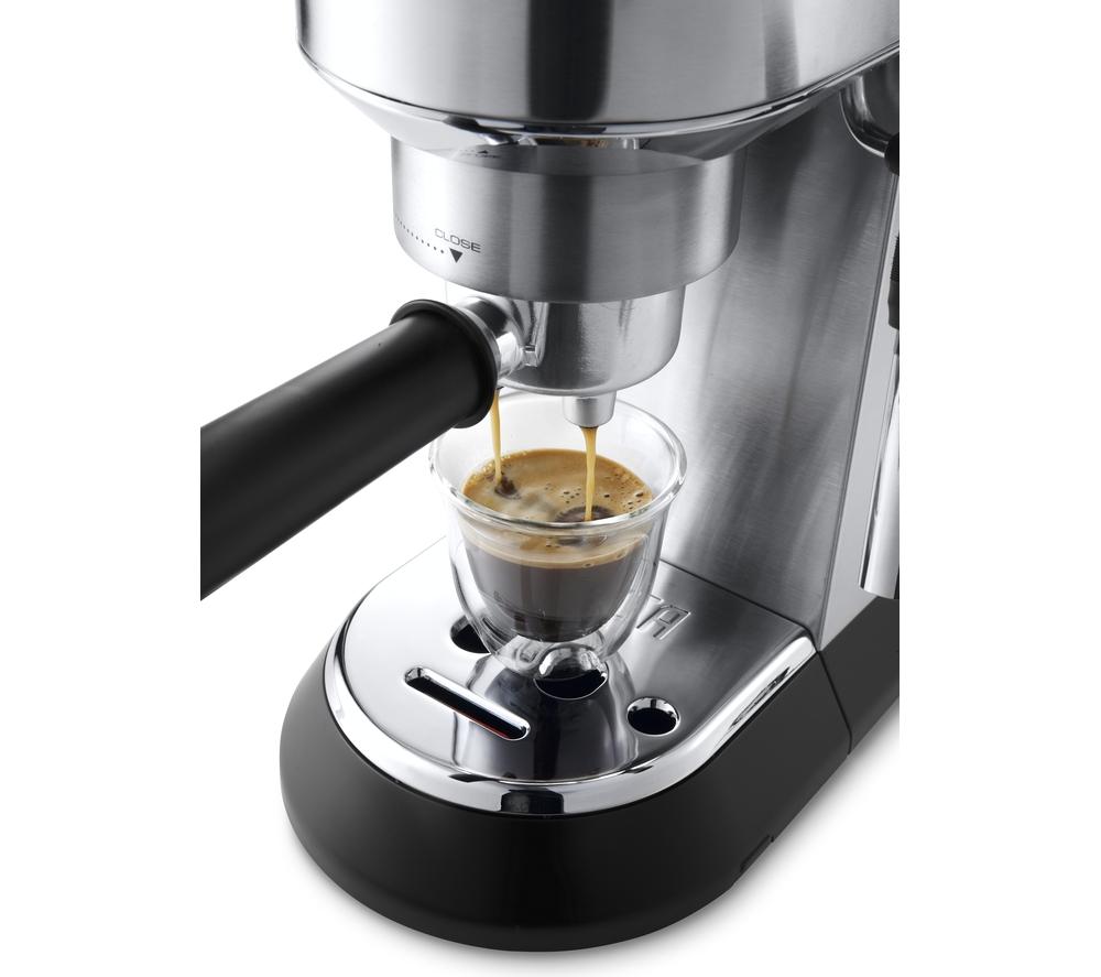DELONGHI Dedica EC685M Coffee Machine - Silver image number 6 of 10