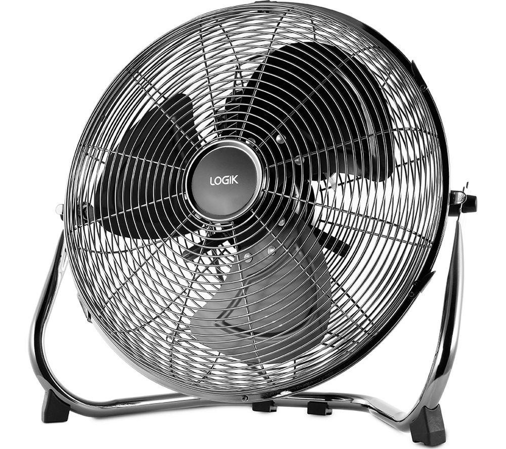 LOGIK L14FFGM18 14" Floor Fan - Gun Metal image number 5 of 8