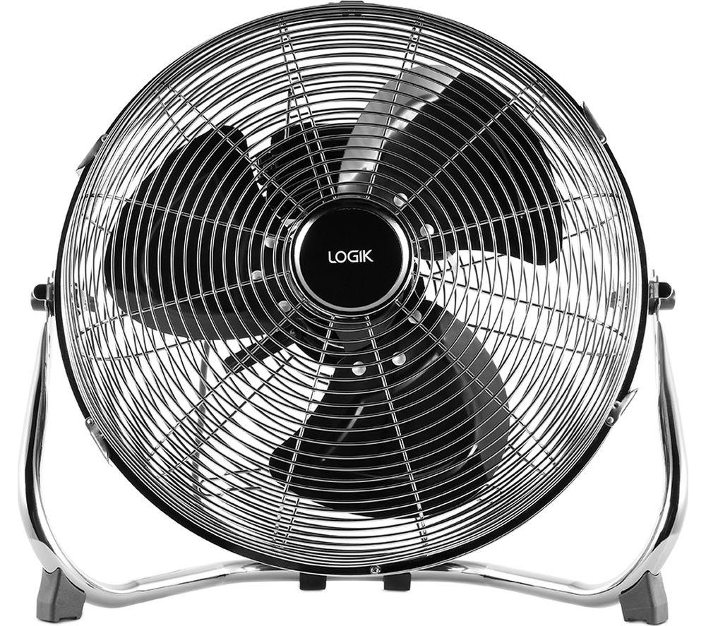 LOGIK L14FFGM18 14" Floor Fan - Gun Metal image number 7 of 8