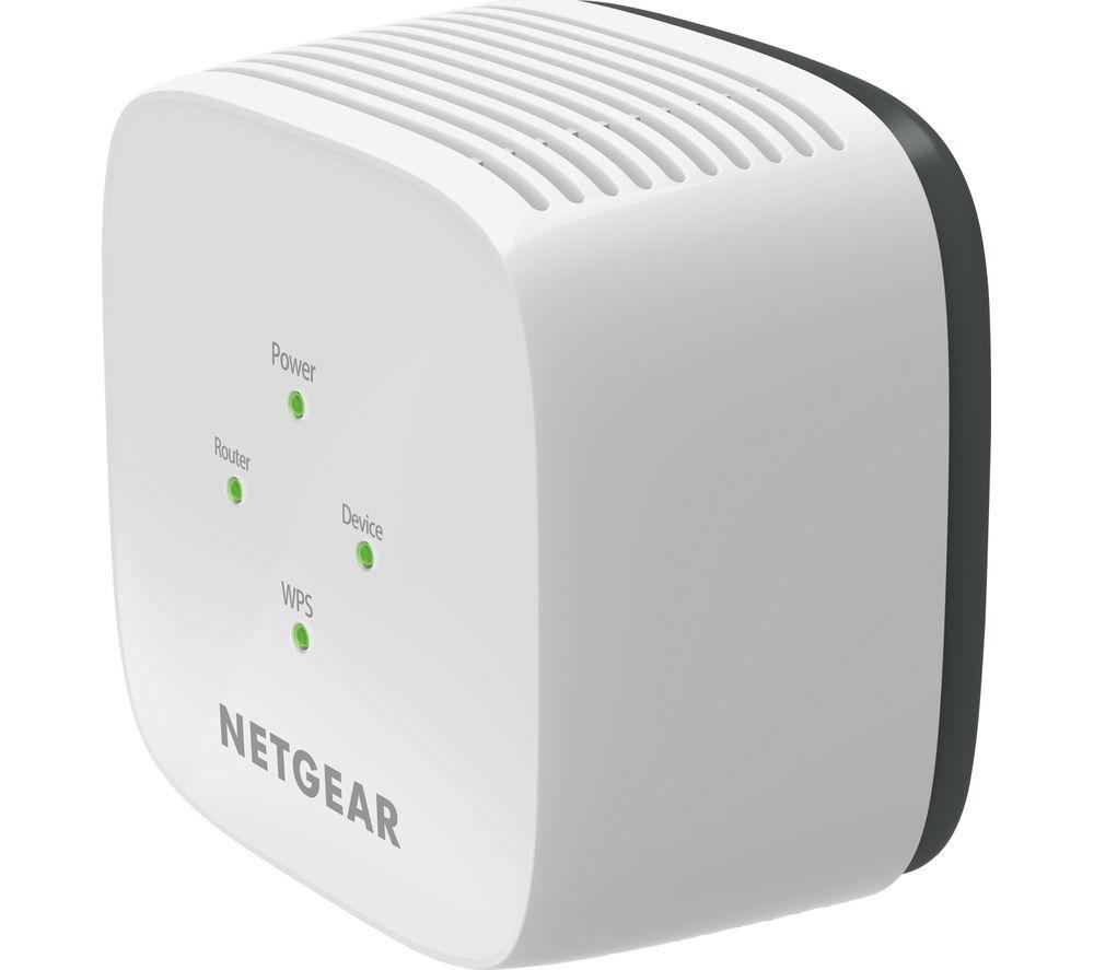 NETGEAR EX6110-100UKS WiFi Range Extender - AC 1200, Dual-band