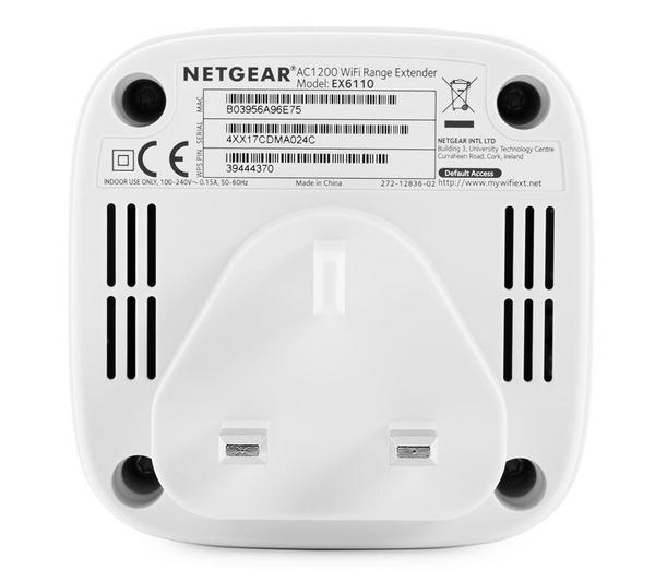 NETGEAR EX6110-100UKS WiFi Range Extender - AC 1200, Dual-band image number 4